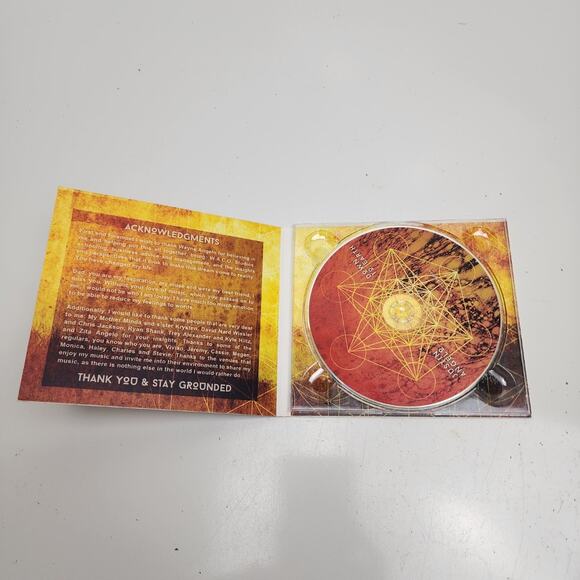 Justin Angelo Down To Earth 2015 Autographed Folk Genre Music CD - Picture 3 of 4